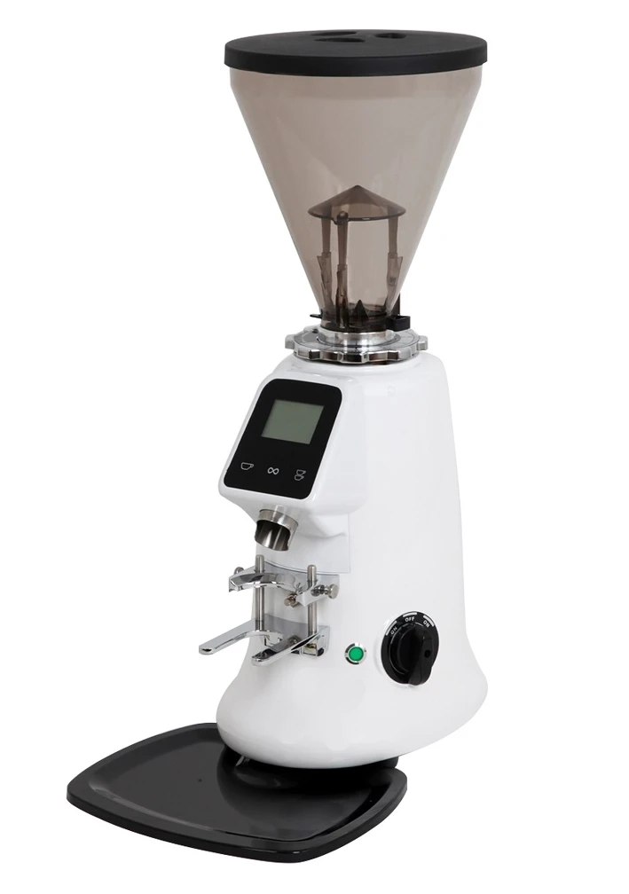Electric Flat Burr Coffee Grinder